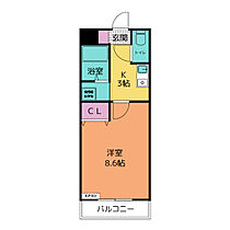 Ａ・Ｃｉｔｙ大東町  ｜ 愛知県安城市大東町（賃貸マンション1K・4階・26.10㎡） その2