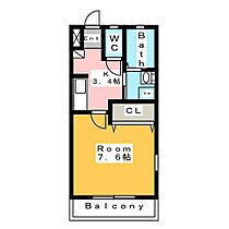 ＴＩＥＲＲＡ新安城  ｜ 愛知県安城市今池町１丁目（賃貸アパート1K・4階・26.50㎡） その2