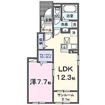 サンモールI 101 ｜ 愛知県犬山市上野新町263（賃貸アパート1LDK・1階・50.14㎡） その2