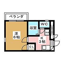 サンパティ犬山  ｜ 愛知県犬山市大字犬山字高見町（賃貸マンション1K・4階・21.30㎡） その2