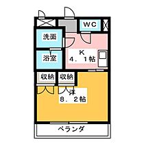 ヴィ・シックス北山  ｜ 愛知県丹羽郡扶桑町大字斎藤字北山（賃貸マンション1K・1階・29.24㎡） その2