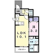 グリチネ 103 ｜ 愛知県丹羽郡大口町余野４丁目124（賃貸アパート1LDK・1階・33.49㎡） その2