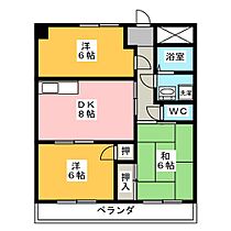 グレース犬山I  ｜ 愛知県犬山市松本町１丁目（賃貸マンション3LDK・3階・63.67㎡） その2