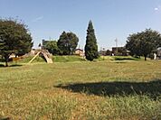 公園「上坂公園まで1164m」