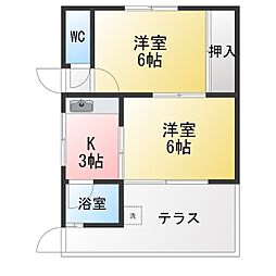 🉐敷金礼金0円！🉐森川借家北棟西