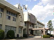 役所「大口町役場まで4000m」