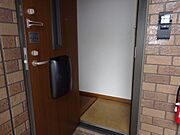 Ｗロックキー＆モニターホン完備の玄関スペース