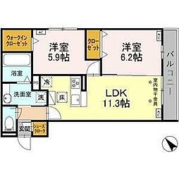 三河八橋駅 11.1万円