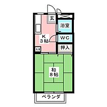 サンパーソン21　Ａ棟  ｜ 愛知県豊田市水源町２丁目（賃貸アパート1K・1階・27.08㎡） その2