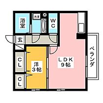 ロイヤルストーン  ｜ 愛知県豊田市曙町２丁目（賃貸アパート1LDK・2階・32.77㎡） その2