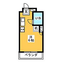 ＦＲＥＥＤＯＭ32  ｜ 愛知県豊田市柿本町３丁目（賃貸マンション1R・2階・16.61㎡） その2