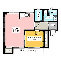 すみれマンション  ｜ 愛知県西尾市丁田町流（賃貸マンション1LDK・1階・44.94㎡） その2