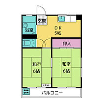 メゾン葵  ｜ 愛知県安城市東栄町３丁目（賃貸マンション2K・3階・36.40㎡） その2