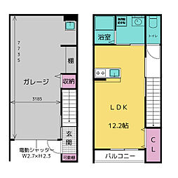 🉐敷金礼金0円！🉐テクノガレージュ里町II