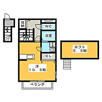 リベルテ  ｜ 愛知県稲沢市六角堂東町４丁目（賃貸アパート1R・2階・33.00㎡） その2