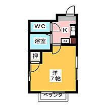 コーポＴ・Ｙ  ｜ 愛知県稲沢市小池３丁目（賃貸アパート1K・2階・22.35㎡） その2