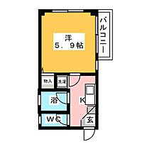 第2ナガリハイツ  ｜ 愛知県稲沢市長野２丁目（賃貸マンション1K・1階・21.12㎡） その2