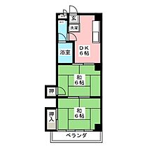 メゾン松下  ｜ 愛知県稲沢市松下２丁目（賃貸マンション2DK・2階・38.00㎡） その2