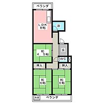 ＲＥＧＡ　ＩＮＡＺＡＷＡ  ｜ 愛知県稲沢市長野１丁目（賃貸マンション3LDK・2階・68.96㎡） その2