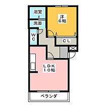 ハビロ　ＴＨ  ｜ 愛知県稲沢市小池３丁目（賃貸マンション1LDK・1階・41.14㎡） その2