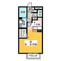 エタナリエ  ｜ 愛知県稲沢市下津小井戸２丁目（賃貸アパート1R・2階・34.03㎡） その2