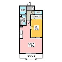 メゾンＳＫII  ｜ 愛知県清須市土器野（賃貸マンション1LDK・1階・45.12㎡） その2