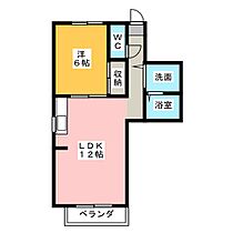 ベルガーデン伊織  ｜ 愛知県清須市花水木１丁目（賃貸アパート1LDK・2階・42.24㎡） その2