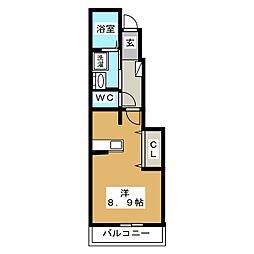 間取図画像 ワンルーム