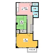 垣内ビル  ｜ 愛知県小牧市小木２丁目（賃貸マンション2LDK・2階・55.14㎡） その2