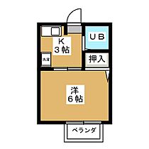 アビニヨン21  ｜ 愛知県小牧市中央４丁目（賃貸アパート1K・2階・18.36㎡） その2