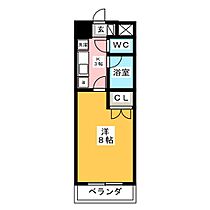 ヴァンベールＭ  ｜ 愛知県小牧市間々本町（賃貸マンション1K・4階・25.51㎡） その2