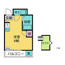 リバティ井ヶ谷  ｜ 愛知県刈谷市井ケ谷町寺山下（賃貸アパート1R・2階・14.20㎡） その2