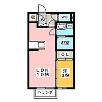 ルーチェT・T  ｜ 愛知県知立市上重原町己ノ池（賃貸アパート1LDK・2階・33.56㎡） その2