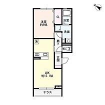 Platinum One 106 ｜ 愛知県知立市山町四組4-1他（賃貸アパート1LDK・1階・44.33㎡） その2