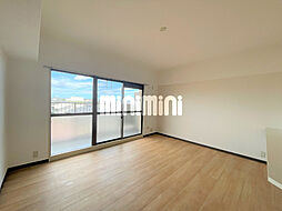 知立タイガーマンション 3階2LDKのリビング/ダイニング