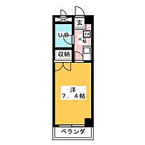 ピュア東海  ｜ 愛知県東海市富貴ノ台３丁目（賃貸マンション1K・4階・24.32㎡） その2