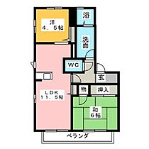 エーデルハイム伏見  ｜ 愛知県東海市富木島町伏見２丁目（賃貸アパート2LDK・2階・52.50㎡） その2