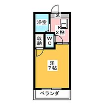 メイプルハウスＢ棟  ｜ 愛知県東海市高横須賀町町新田（賃貸アパート1K・2階・21.21㎡） その2