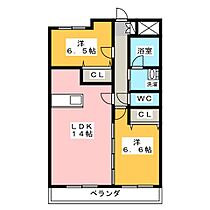 エクセレンスセイホウ  ｜ 愛知県東海市高横須賀町成宝新田（賃貸マンション2LDK・3階・59.00㎡） その2