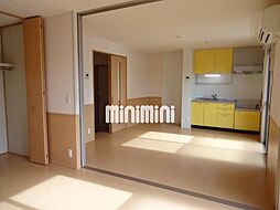 グランシャリオ前屋敷Ａ 1階2LDKのリビング/ダイニング