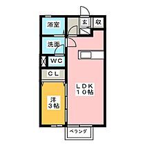 スカイハウス  ｜ 愛知県常滑市陶郷町２丁目（賃貸アパート1LDK・1階・33.61㎡） その2