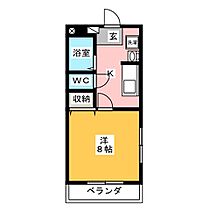 エバーレジデンス　Ｂ棟  ｜ 愛知県常滑市新田町１丁目（賃貸マンション1K・2階・24.75㎡） その2