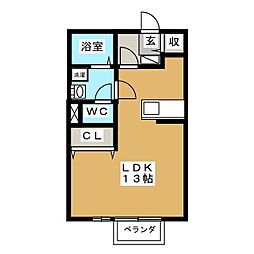 間取図画像 ワンルーム