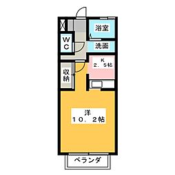 間取図画像 ワンルーム