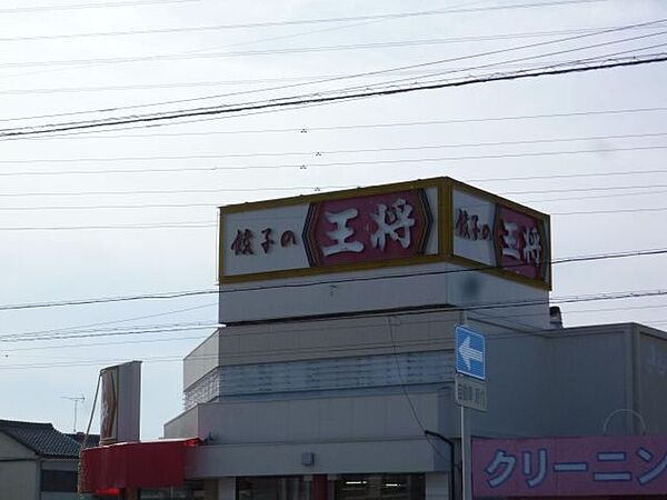 画像14:飲食店「餃子の王将まで500m」