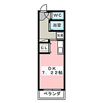 グレース鶴見二番館  ｜ 愛知県岩倉市下本町下寺廻（賃貸マンション1R・2階・20.67㎡） その2