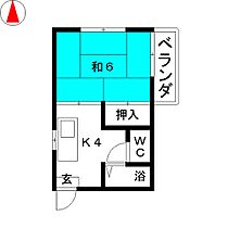 コーポ浅野  ｜ 愛知県岩倉市中央町２丁目（賃貸アパート1K・1階・21.06㎡） その2