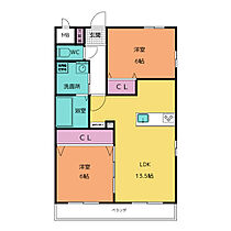 ラ・フローレV 203 ｜ 愛知県岩倉市栄町２丁目16【未確定】（賃貸マンション2LDK・2階・58.50㎡） その2