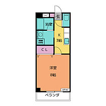 ニューセンチュリー前後  ｜ 愛知県豊明市前後町善江（賃貸マンション1K・3階・26.98㎡） その2