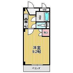 間取図画像 1K